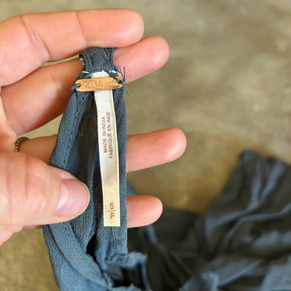 Free People Gray Embroidered Pajama Set - Picture 4 of 4